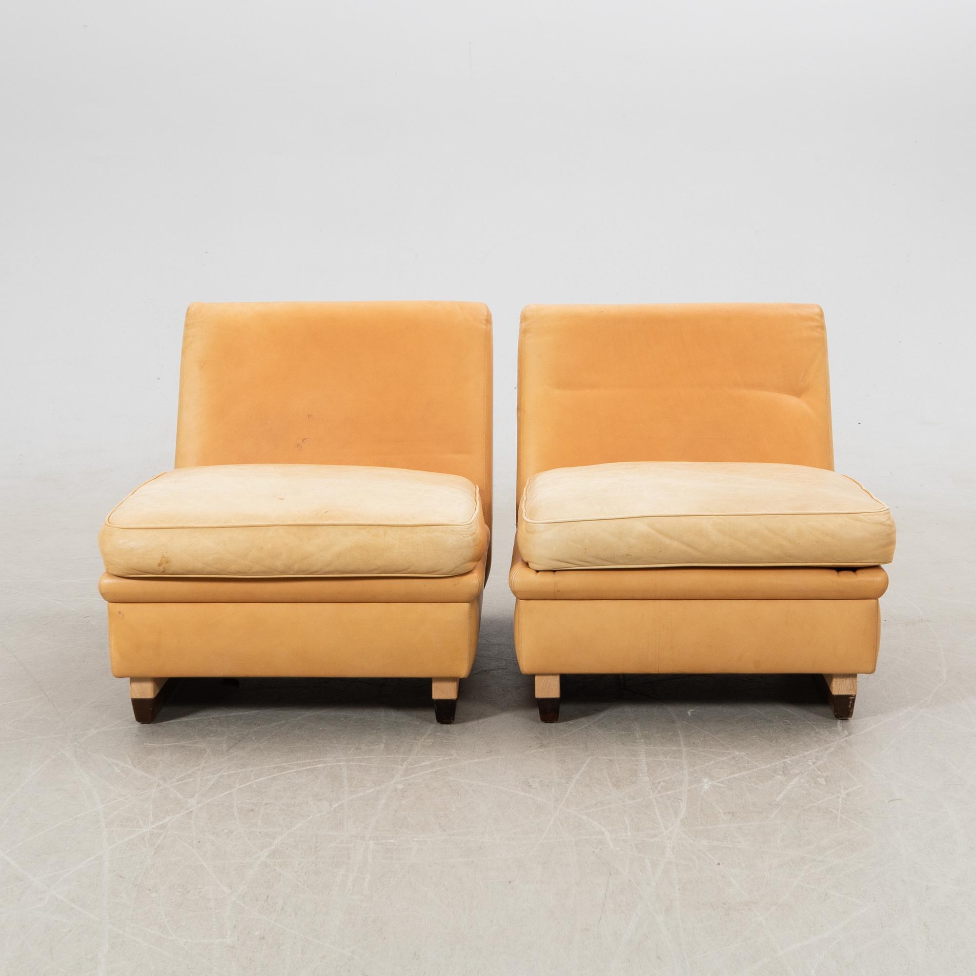 Armchairs 2 pcs DUX late 20th century.