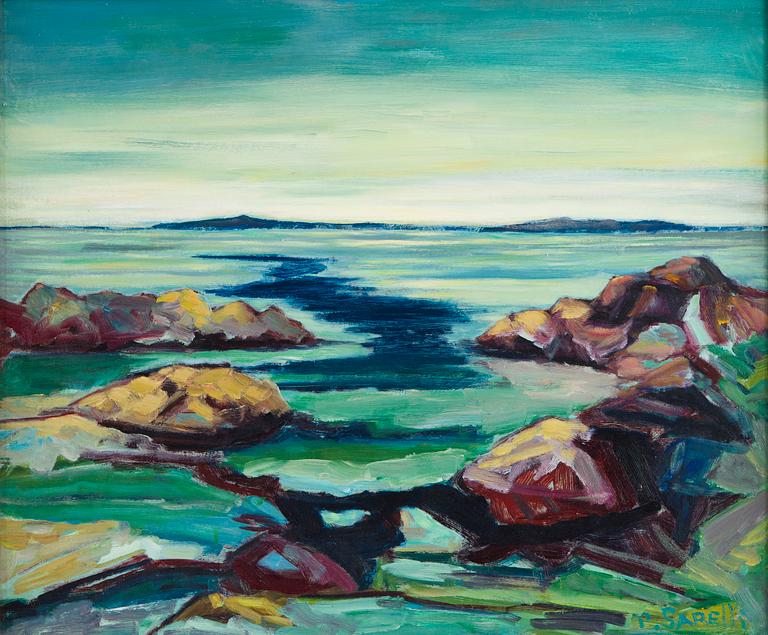 Paavo Sarelli, "Kevätjäitä" (Våris).