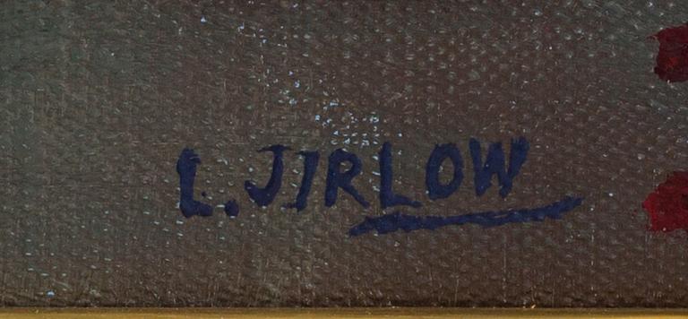 LENNART JIRLOW, olja på duk. Signerad.