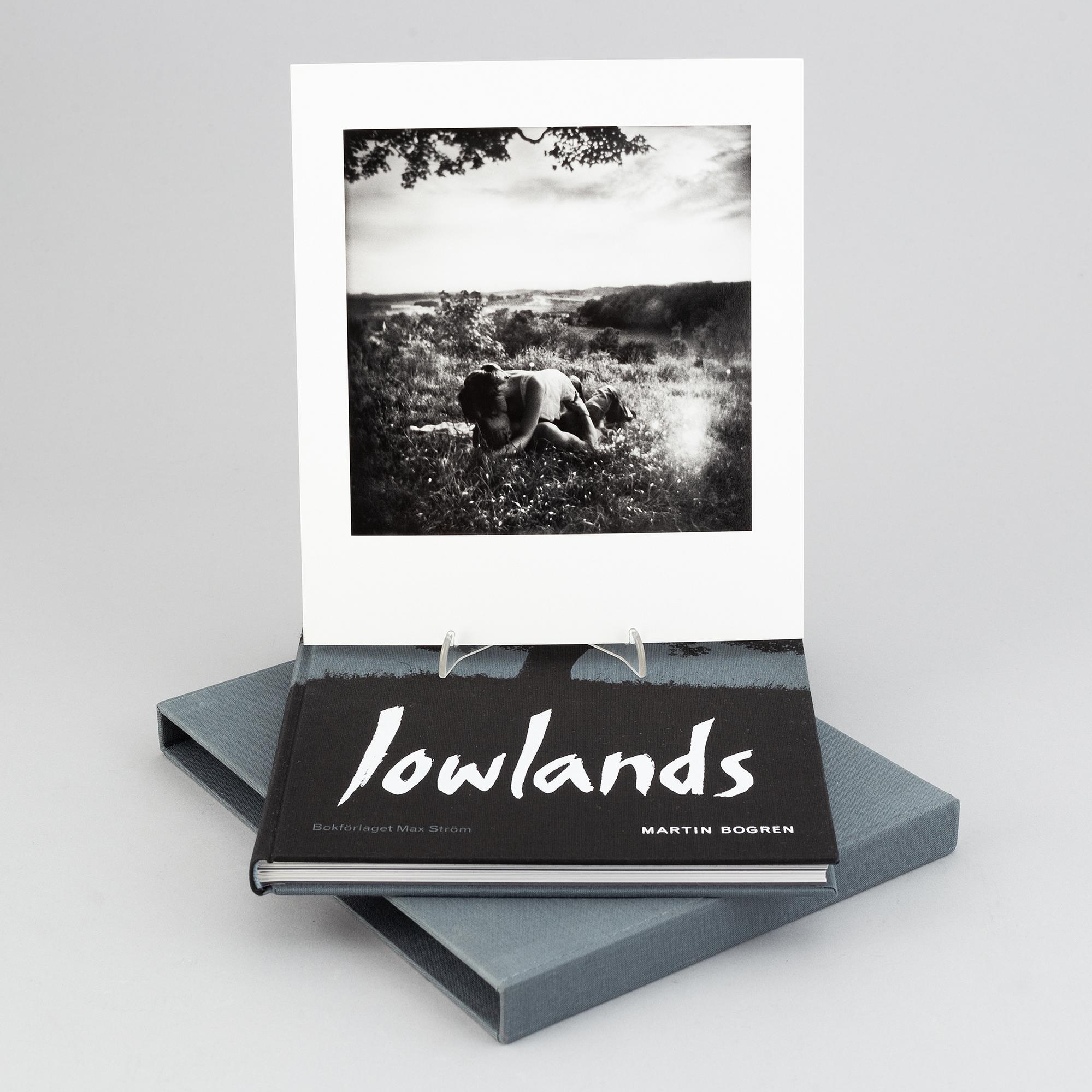 Martin Bogren, 'Lowlands', a book with photograph, photograph signed and numbered 21/25.