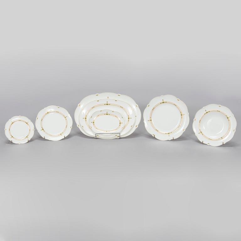 Paloma Picasso, matservis, 54 delar, benporslin, "Montserrat", Villeroy & Boch.