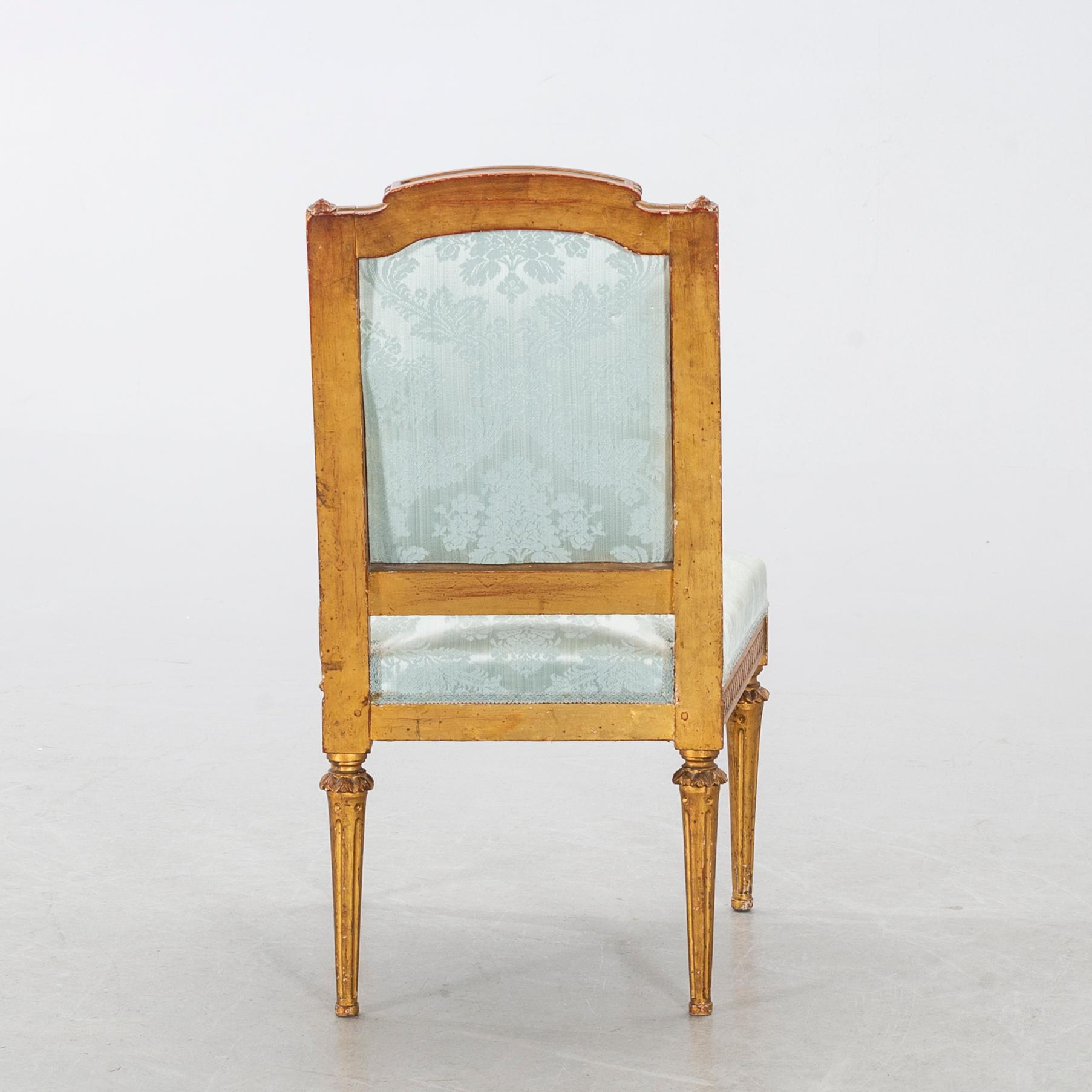 STOL, Gustaviansk, 1700-tal Stockholmsarbete.