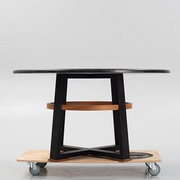 Attila Suta, dining table, own workshop, Stockholm.