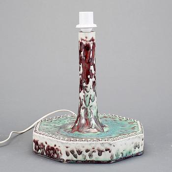 LAMPFOT, Stig Lindberg, Gustavsberg studio, 1967.