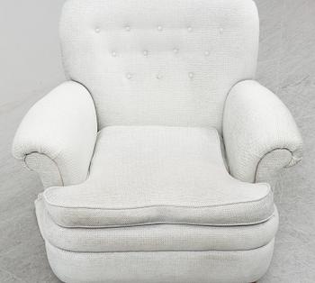 JOSEF FRANK, a model 568 easy chair from Svenskt Tenn.