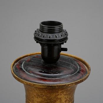 BORDSLAMPA, orientalisk, 1900-tal.