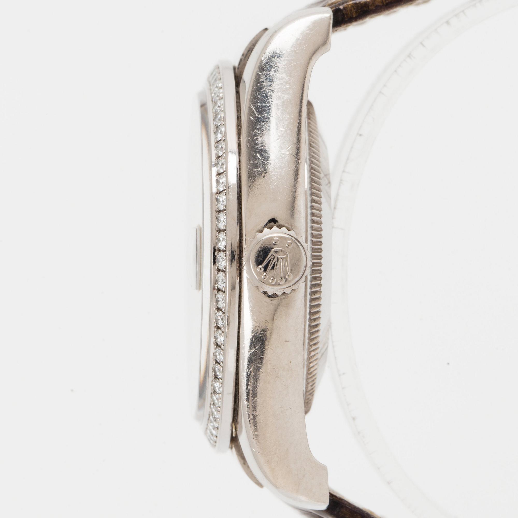 ROLEX, Datejust, "Wave dial".