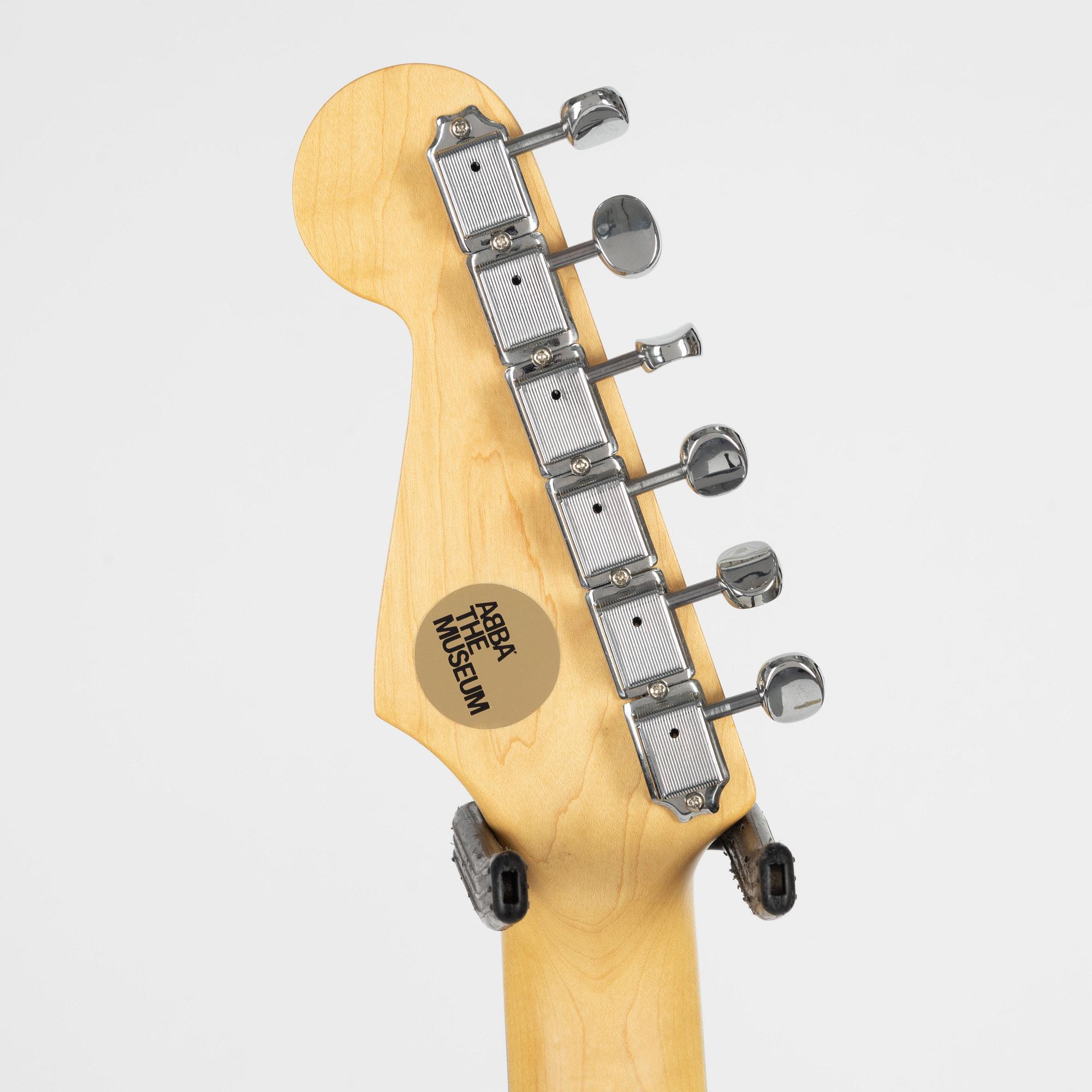 Malmberg, ABBA Star Guitar, Limited Edition, 45/50, signed by Björn Ulvaeus and Göran Malmberg, 2014.