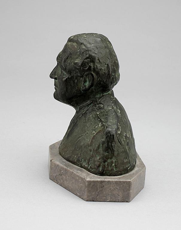 WILLIAM ZADIG, skulptur, brons, sign.