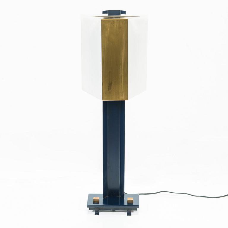 Lars-Gunnar Nordström, a 1970's table lamp for Metallimestarit Finland.