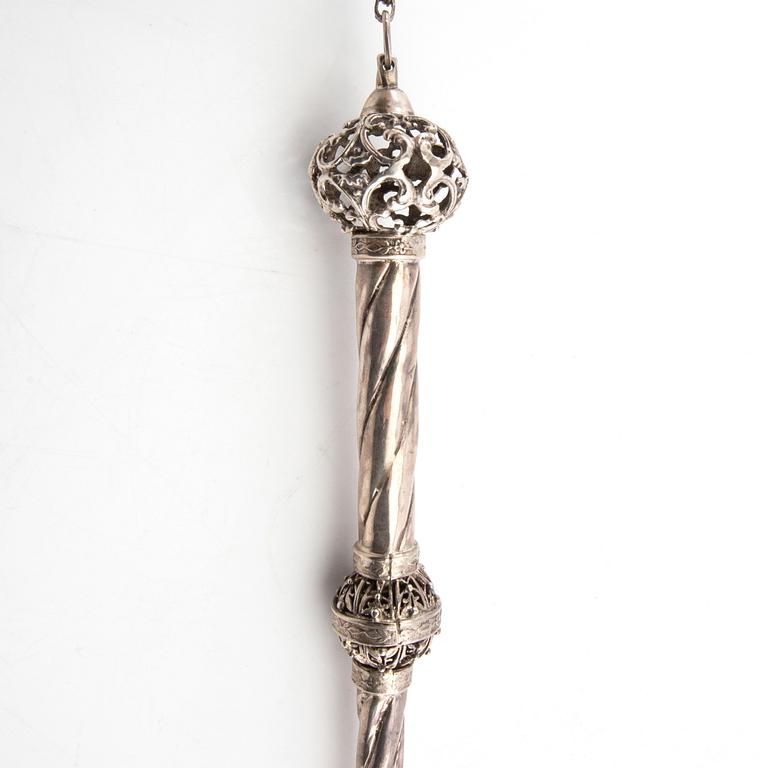 Torah pointer silver Russia 1886.