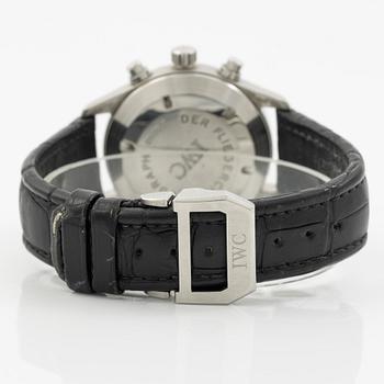 IWC, The Pilot's Chronograph, "T Swiss Made T Dial", wristwatch, chronograph, 39 mm.