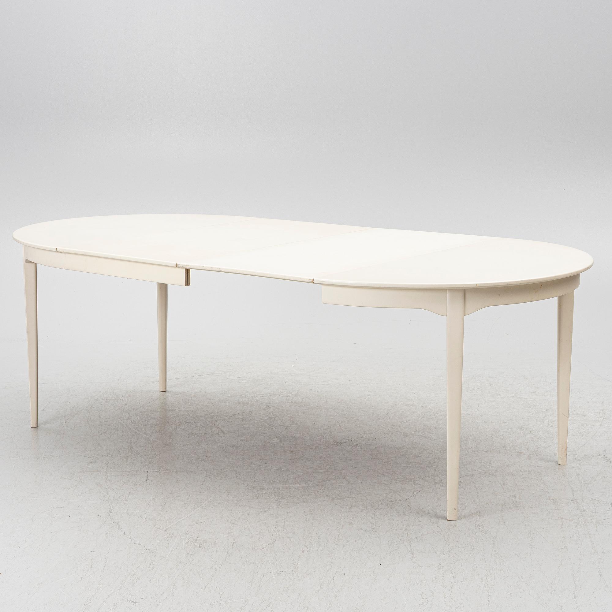 Carl Malmsten, a dining table "Talavid", Waggeryds Möbelfabrik AB, second half of the 20th century.