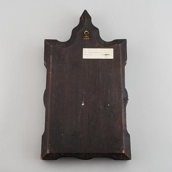 A russian icon with ochlad, 20th Century.