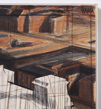 Christo & Jeanne-Claude, "Wrapped Reichstag (Project for Berlin)".