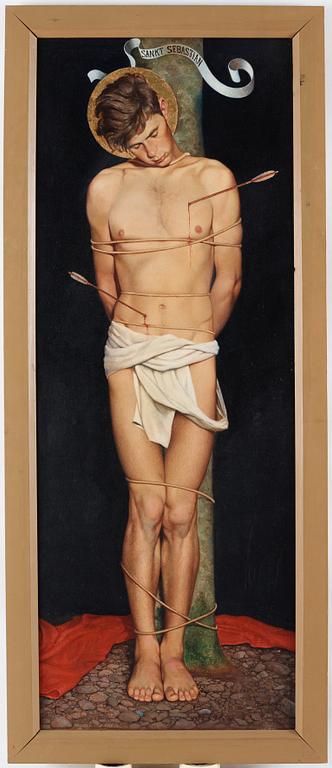 Owe Zerge, "Saint Sebastian".