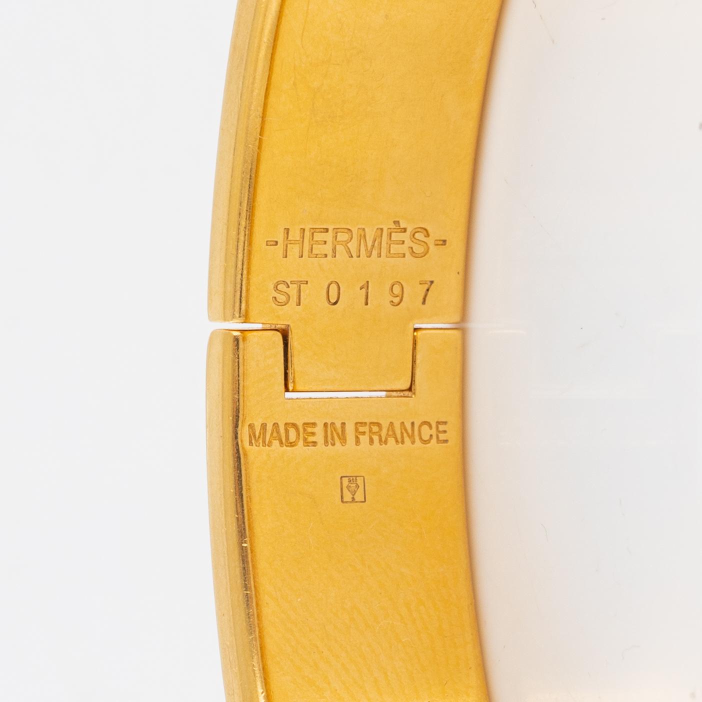 Hermès, armband "Clic H PM".