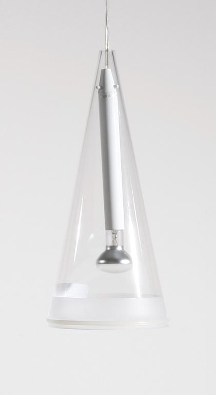 TAKARMATUR, glas. Design: Achille Castiglioni, Flos, Italien. Modell: Flos Fucsia 1.