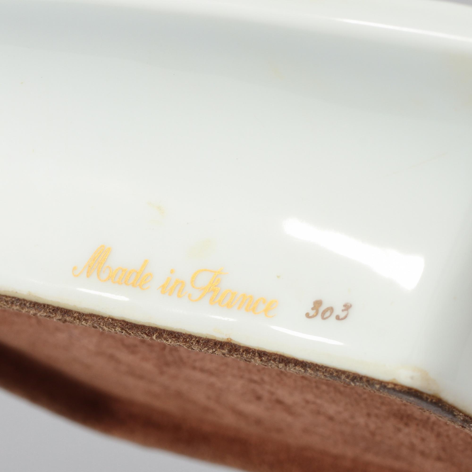 ASKFAT, porslin, Hérmes, 1900-talets andra hälft.