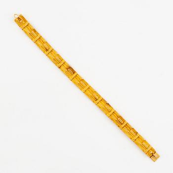 Björn Weckström, bracelet, 18K gold, "Cascade".