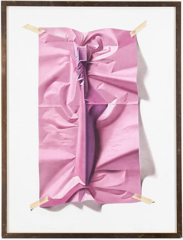 YRJÖ EDELMANN, colour litograph, signed with pencil and numbered.
