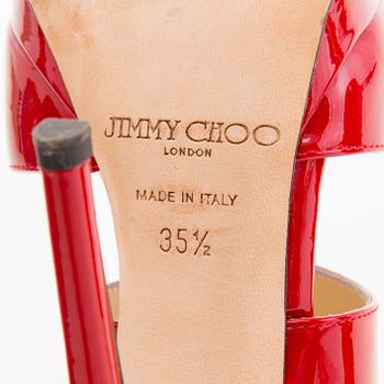 JIMMY CHOO Three pairs of High Heel Shoes.