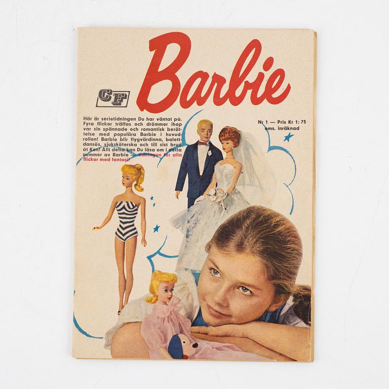 Comic book, "Barbie" issue 1, 1963.
