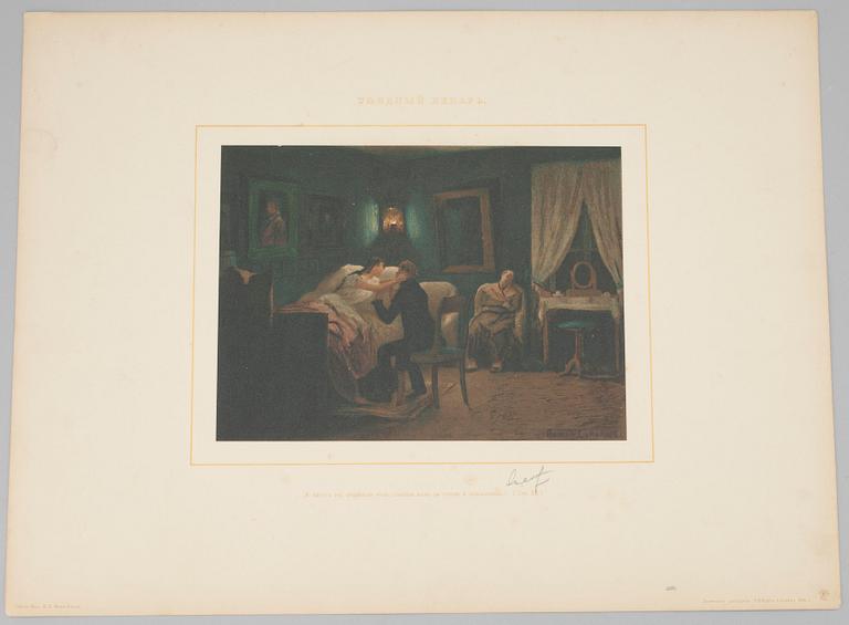 BILDER 10 st. Petr Sokolov. Ryssland 1892.