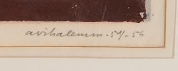 Arno Vihalemm, "Kvinna för spegeln".