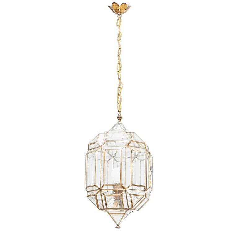Ceiling lantern, 20th century.