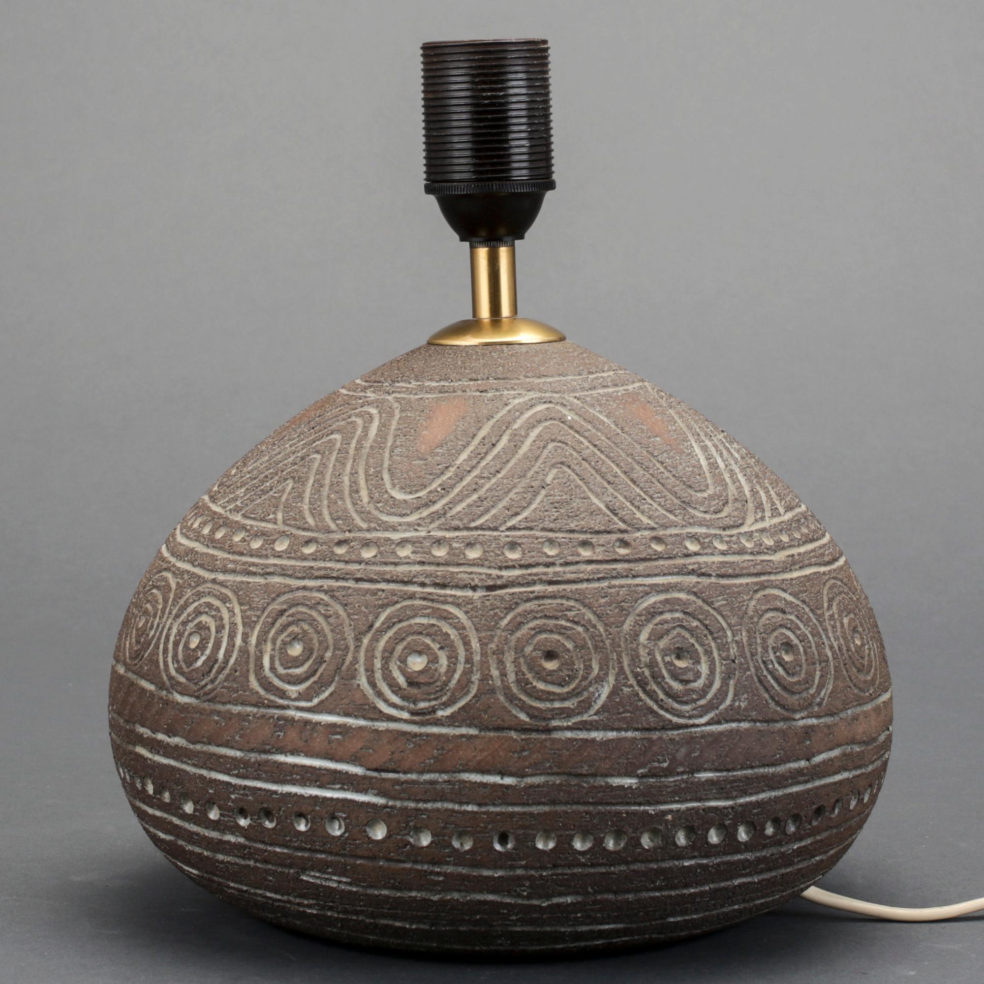 BORDSLAMPA, keramik, Elsi Bourelius, signerad Elsi, 1960-tal.
