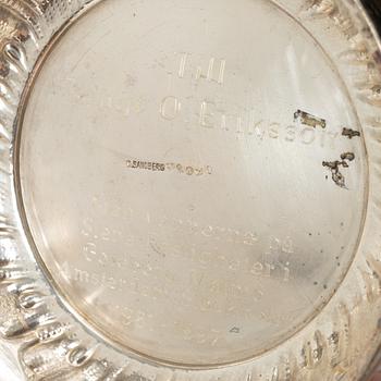 Carl Sandberg, a silver cup, Ystad 1916.