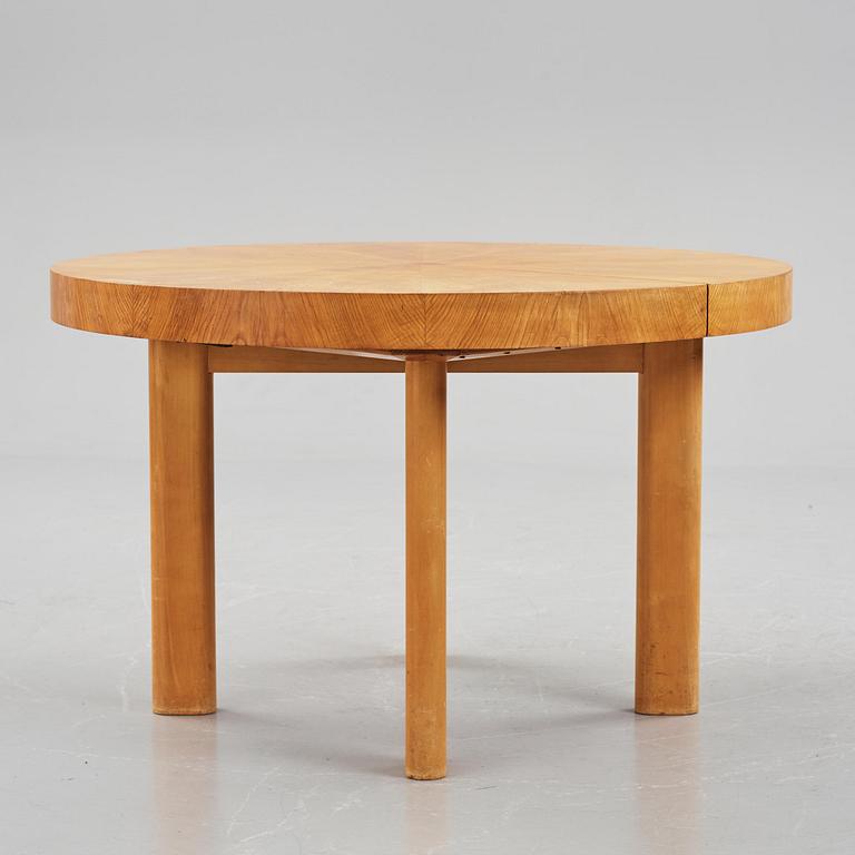 Axel Einar Hjorth, a "Birka" dining table, Nordiska Kompaniet, 1937.