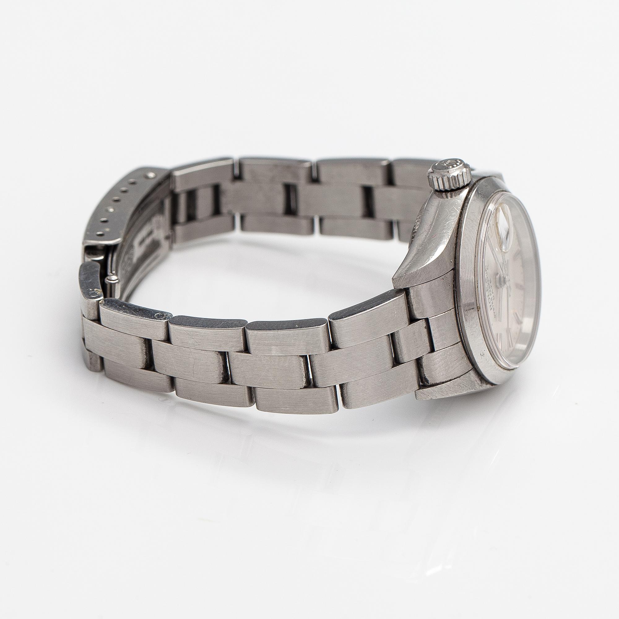 Rolex, Oyster Perpetual, Date, wristwatch, 26 mm.