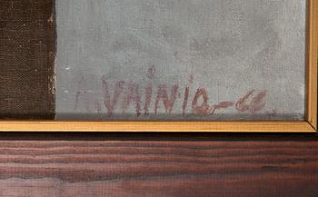 Armas Vainio, öljy kankaalle, signeerattu ja päivätty -66.