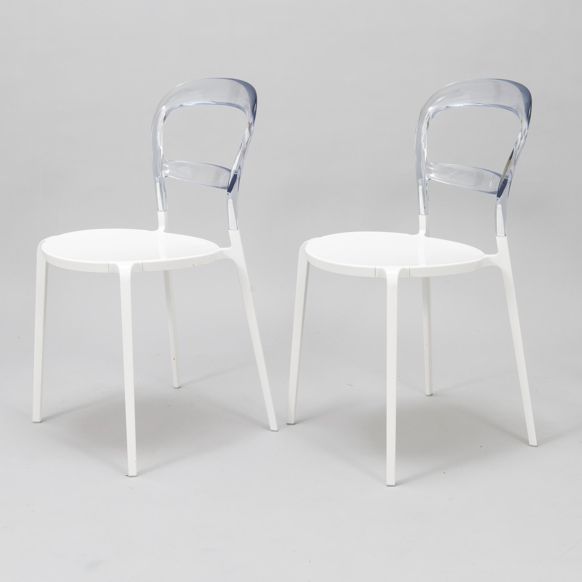 RUOKAPÖYTÄ JA 6 TUOLIA, Calligaris, Italien, 2000-tal.