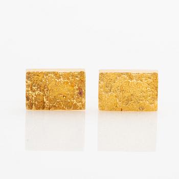 Cufflinks, a pair, 18K gold.