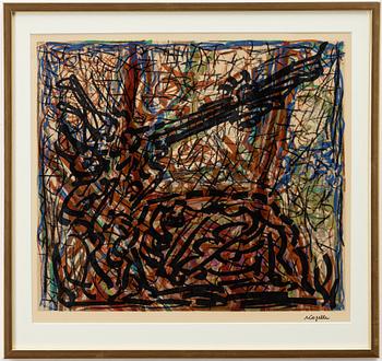 Jean-Paul Riopelle, "Animal couché".