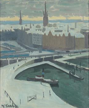 Hjalmar Grahn, Stockholmsvy.