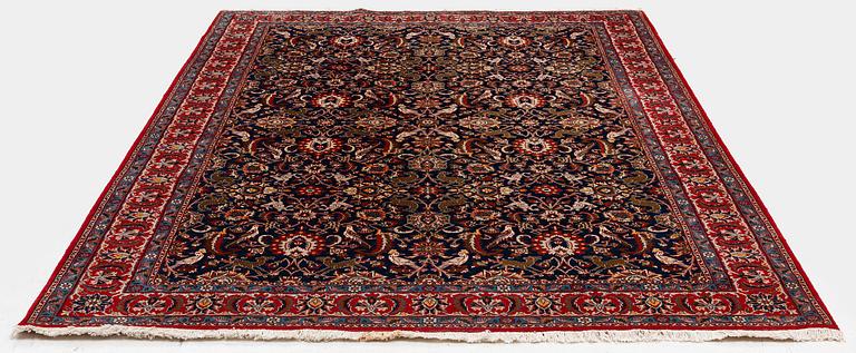 Carpet, semi-antique Ghom / Veramin, approx. 312 x 210 cm.