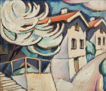 AGNES CLEVE, Signed A Cleve and dated - 15, oil on canvas.