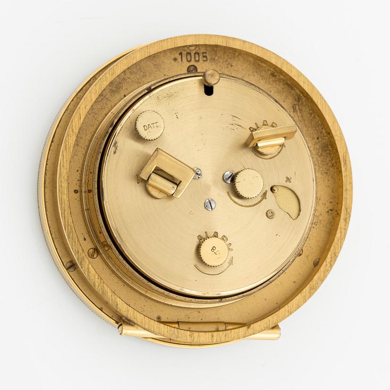 Hermès, "World Time Travel Clock", 76 mm.