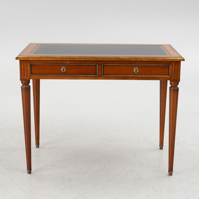 A Gustavians style desk, second half of the 20th century.