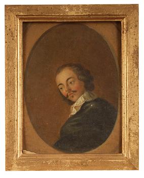 OKÄND KONSTNÄR 1700-TAL , Olja på papperspannåer, 16 st.