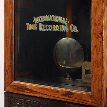 Time clock, International Time Recording Co., Binghampton New York, circa 1900.