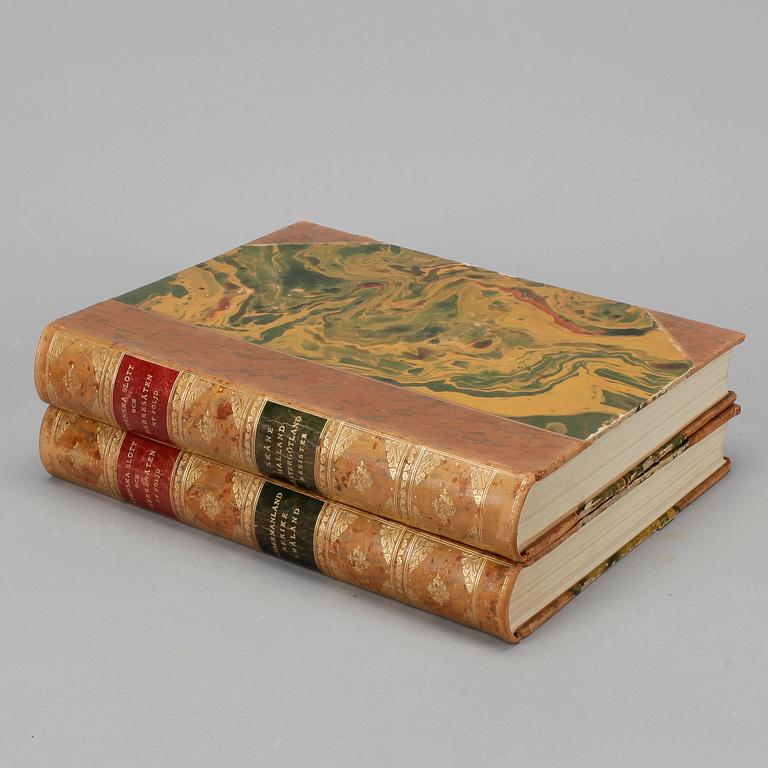 SVENSKA SLOTT OCH HERRESÄTEN, Vid 1900-talets början, Ny följd, 2 vol, Stockholm 1922-24.