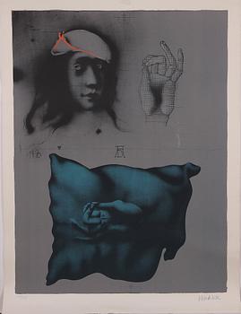 PAUL WUNDERLICH, litografier, 11 st, sign.