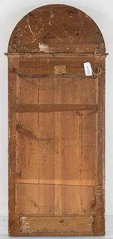 A first half of the 19th century mirror and console table by P G Bylander Göteborg.