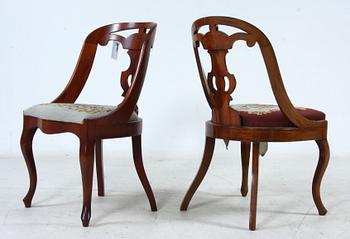 GÖTEBORGSSTOLAR, 4+1 st, 1900-talets första del/1900-talets andra del.