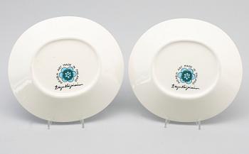 FAT, 1 par, porslin, Birger Kaipiainen, Arabia.